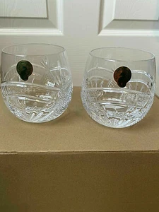Waterford Crystal Old Fashion Seahorse (Nouveau) Glasses - Picture 1 of 3