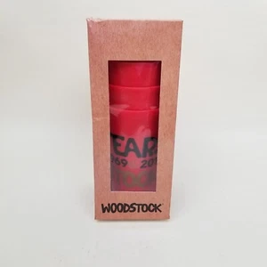 Set Of 4 Woodstock 50 Years 19696-2019 Red Plastic Cups New in Box - Picture 1 of 6