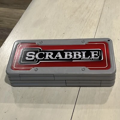 SCRABBLE BRAND CROSSWORD GAME HASBRO GAMING ROAD TRIP SERIES 2017~NEW - Image 1 of 4