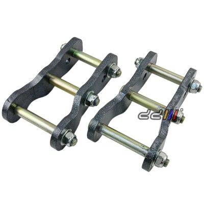 1 Pair Up 2" Leaf Spring Rear Shackles Lift Kits For Ranger PJ PK BT-50 1998-11 - image 1 of 4