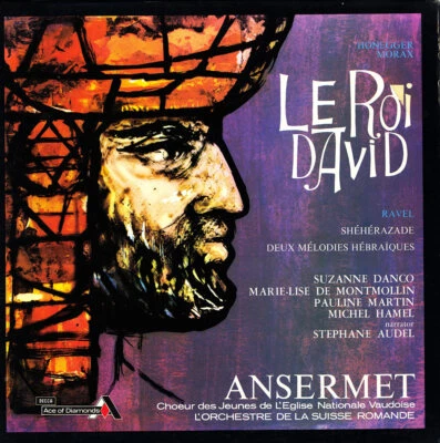 2LP GOS-602 ANSERMET HONEGGER Le Roi David RAVEL Sheherazade Melodies Hebraiques - Image 1 of 3