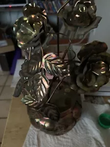 Brass Flower Music Box: - Picture 1 of 2