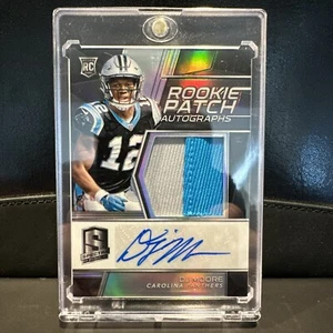 DJ Moore Carolina Panthers Chicago Bears 2018 Spectra Rookie Auto Patch RPA /99 - Picture 1 of 2