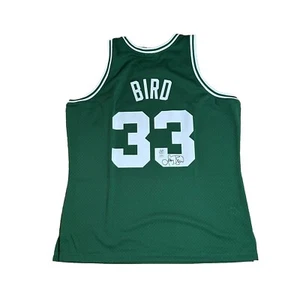 Larry Bird Signed 1985-86 Boston Celtics Jersey - Mitchell & Ness - Schwartz - Picture 1 of 5