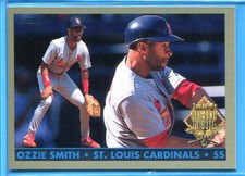 OZZIE SMITH ~ 1993 Fleer Final Edition Baseball Diamond Tribute #8 