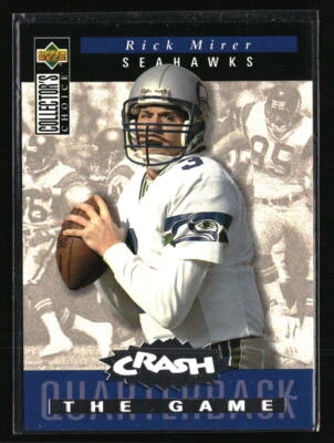 Rick Mirer 1994 Collector's Choice #C3 FOOTBALL Card - Image 1 of 2