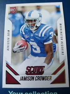 2015 Panini Score Football Jamison Crowder #404 Washington Redskins Rookie RC - Picture 1 of 2