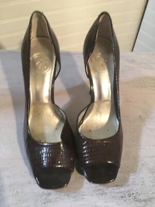 Heels Shoes JS by Jessica Marion Open Toe Sz7 37 776 - Picture 1 of 12