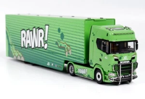 SCANIA S730 V8 - Remolque de ala - RAWR - Tyrannosaurus - KengFai 1:64 - Imagen 1 de 6