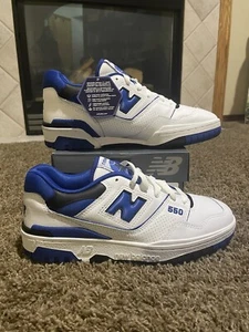 New Balance 550 White Team Royal - Size 7.5 - Picture 1 of 1