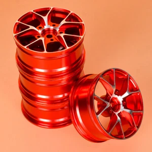 1/10 Onroad Drift Rc Car Aluminium Wheels Rims For Traxxas 4tec Kyosho Fazer - Picture 1 of 5