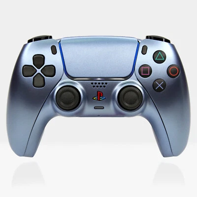 Killscreen PS2 Aqua Blue PS5 Pro Controller Retro PlayStation 5 DualSense Clicky - Image 1 of 4