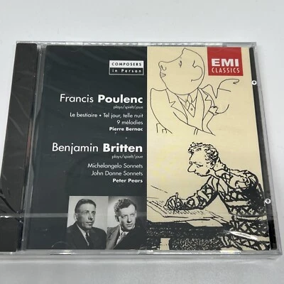 Composers in Person Poulenc and Britten CD - image 1 of 4