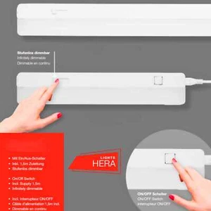 B-Kartonage Unterbauleuchte Telefunken LED Weiß 8,5 W mit Steckerzuleitung Küche - Bild 1 von 1