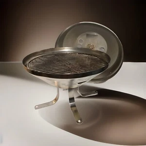 Magma Boat Stainless Steel 14โ Kettle Grill Charcoal, With Quad Legs VGC + Nice! - Picture 1 of 13