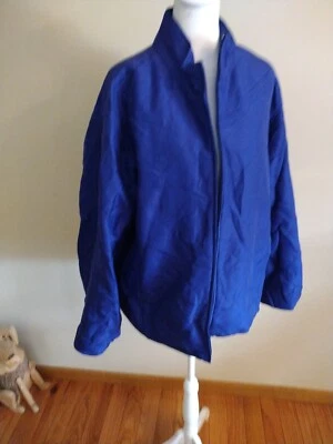 Koret Womens Quilted Long Sleeve Collared Jacket Pockets XL PURPLE 🟣💜🟣 💜💜 - Imagem 1 de 4