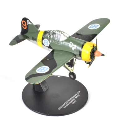 BREWSTER BUFFALO B-239 HANS HENRIK WIND 1943 ATLAS Fighters  1:72 #030 - Immagine 1 di 3