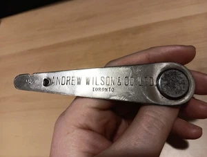 Andrew Wilson & Co LTD Toronto Bachelor Cigars Box Opener Pat 5-9-16 Made In USA - Picture 1 of 8