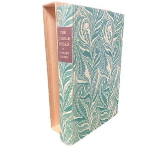 Vintage 1968 The Jungle Books By Rudyard Kipling Illus. David Gentleman Slipcase - Picture 1 of 7