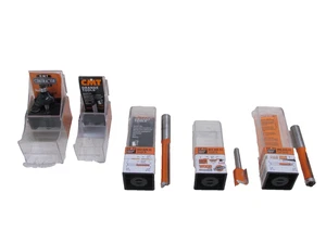 CMT TOOLS CARBIDE TIPPED ROUTER BIT LOT, ITALY - Picture 1 of 6