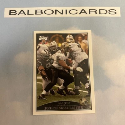 2009 Topps - #24 Deuce McAllister NM+ Free Shipping! - Image 1 of 2