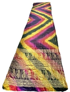LARGO Tapiz Envolvente Mesa Corredor Sedoso Oscuro Arco Iris Decoración 47"x 209" - Imagen 1 de 17