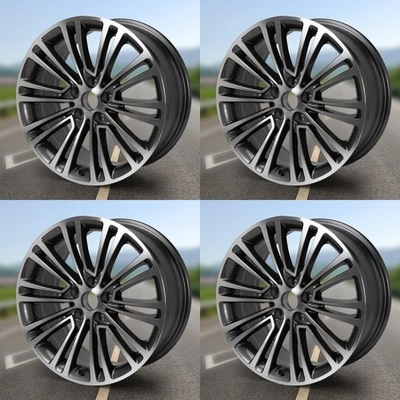 4 шт. 18-дюймовых обработанных колес для обода BMW 530i 530i xDrive 540i 540i xDrive 540d 18X8 - Изображение 1 из 4