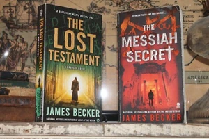 James Becker Books - Set of 2 - The Lost Testament - The Messiah Secret - Picture 1 of 2