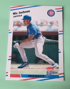 2003 Fleer Platinum Baseball #230 Nic Jackson Prospects - Chicago Cubs  - Picture 1 of 2