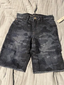 Nwt Gap Jeans 8 slim cutoff camo Jean short boys - Picture 1 of 1