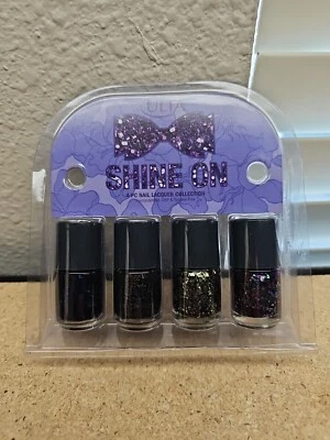 Ulta Shine On 4 Piezas Colección Esmalte de Uñas Mezclador de Vacaciones, Popping Botellas... (R1 Foto 1 de 4