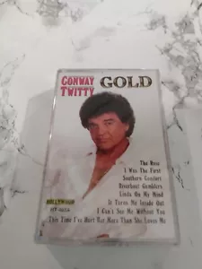 CONWAY TWITTY Gold (CASSETTE TAPE, 1992, Highland) NEW SEALED! - Picture 1 of 2
