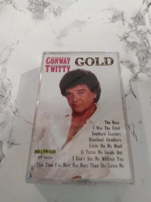 CONWAY TWITTY Gold (CASSETTE TAPE, 1992, Highland) NEW SEALED! - Image 1 of 2