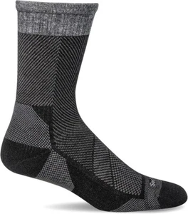 Sockwell Men's Elevate Crew Moderate Graduated Compression Socks Black L/XL - Picture 1 of 1