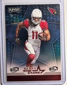 Larry Fitzgerald #/25 Playoff Star Gazing 3rd Down 2016 Panini Low Numbered HOF - Picture 1 of 2