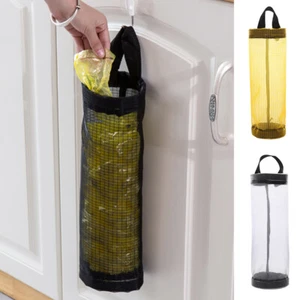 1Pcs Hanging Garbage Collection Mesh Storage Bag Large Capacity Durable Plasti/a - Picture 1 of 13