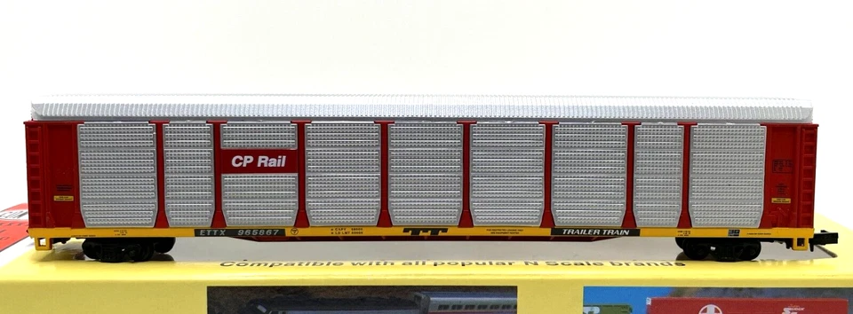 N CON-COR 0001-603029(06) TRI LEVEL AUTO RACK CANADIAN PACIFIC CP RAIL ETTX - Image 1 of 1