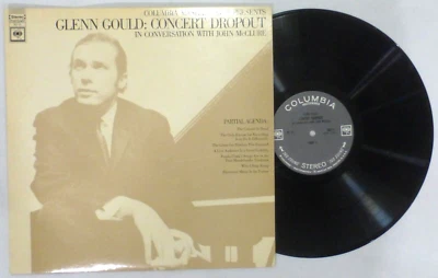 "GLENN GOULD: Concert Dropout" Vinyl Stereo LP, Columbia 33rpm, NM/NM - Image 1 of 4
