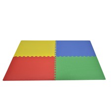 HOMCOM  Tappeto Gioco Bimbi 60x60cm Materiale Isolante Resistente all'Umidità