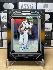 2022 Chronicles Garrett Wilson Prizm Black Orange Auto /75 RC #PB12 *Read* - Picture 1 of 6
