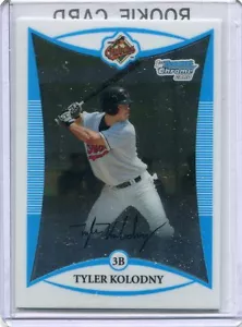 2008 Bowman Chrome Card Tyler Kolodny ROOKIE Baltimore Orioles come nuova # BCP 59 - Foto 1 di 1