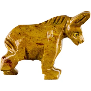 Donkey Peruvian Dolomite Spirit Animal, Pocket Totem, Worry Comfort Stone! - Picture 1 of 2