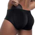Men Padded Briefs Boxers Underwear Butt Lift Booster Hip Enhancer Detachable Pad
