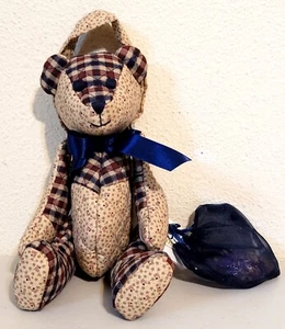 Boyds Home Collection American Dreams Potpourri Quilted Bear Plush w/Tag 12" - Picture 1 of 7