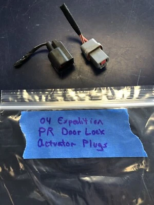 2004 FORD EXPEDITION PASSAGEIRO TRAVA PORTA TRASEIRA TRAVA ATUADOR Plugues - Imagem 1 de 2