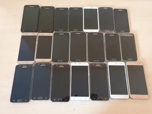 21x Smartphone Handy Samsung A5 A3 J5 S5 S5 J7 S4 Mini als defekt für Bastler - Bild 1 von 3