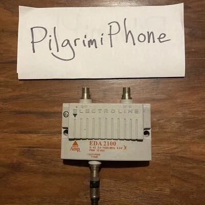 Electroline EDA 2100 Drop Amplifier 5-42 54-1000 MHz 6kV +15dB - Image 1 of 4