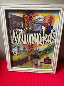 WETUMPKA, ALABAMA 12x10 Framed Colored Print - Picture 1 of 18