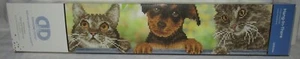 DIAMOND DOTZ HANG-IN-THERE Katzen & Hunde Zaun Diamantstickerei Facette Kunst Kit - Bild 1 von 5