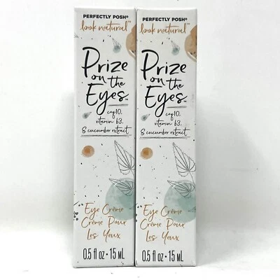 Perfectly Posh Prize on the Eyes Cucumber and Licorice eye crème (QTY 2) Vegan - Image 1 of 4